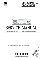 Aiwa-CDC-X707M-Service manual